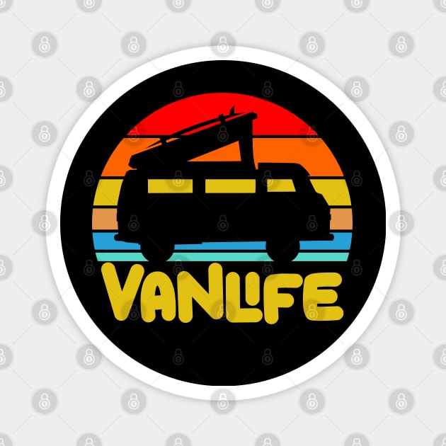 Van Lifestyle Car Magnet by Pistacchio Gift